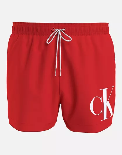 Calvin Klein Ανδρικό Κόκκινο Μαγιό Σορτς
