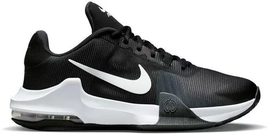 Nike Air Max Impact 4 Χαμηλά Μπασκετικά Παπούτσια Black / Anthracite / Racer Blue / White