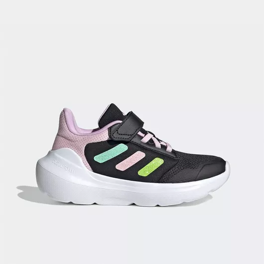 adidas Tensaur 3.0 El C Αθλητικά Παιδικά Παπούτσια Running με Κορδόνια Μαύρο