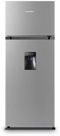 Heinner Ψυγείο Δίπορτο 217lt Υ143.4xΠ55xΒ54.2εκ. Inox HF-HS205SWDE++