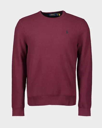 Ralph Lauren Πουλόβερ Μακρυμάνικο ΚΟΚΚΙΝΟ