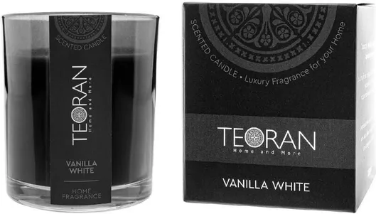 Αρωματικο Κερί Στρόγγυλο Κυκλικό 130γρ Vanilla White