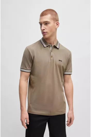 Hugo Boss Polo Μπλούζα Χακί