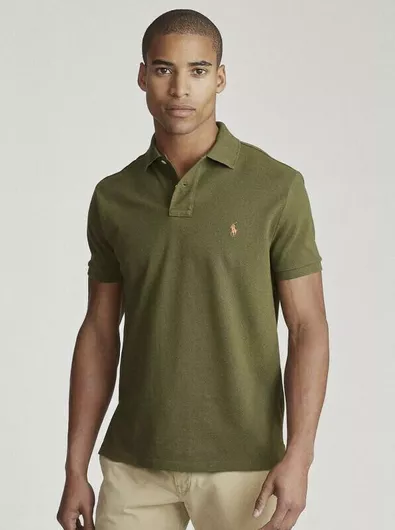 Ralph Lauren Polo Μπλούζα Κοντομάνικη Χακί