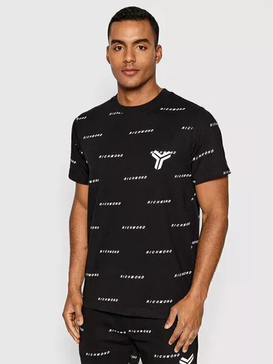 John Richmond T-shirt Μαύρο