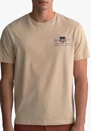 Gant Μπλούζα Μπεζ