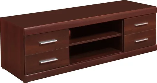 Polihome Lincoln Έπιπλο Τηλεόρασης Ξύλινο Μ140xΠ45.3xΥ44cm Καφέ