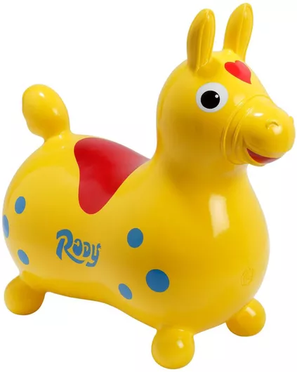 Rody Το Φουσκωτό Αλογάκι Κίτρινο - Playcity