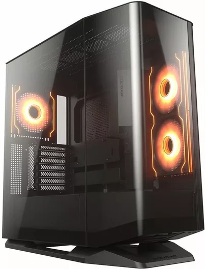 Κουτί Υπολογιστή Cougar FV270 Midi Tower με Πλαϊνό Παράθυρο & RGB Φωτισμό Μαύρο