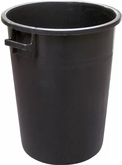 Κάδος Απορριμμάτων Ready Πλαστικός 100lt Μαύρος