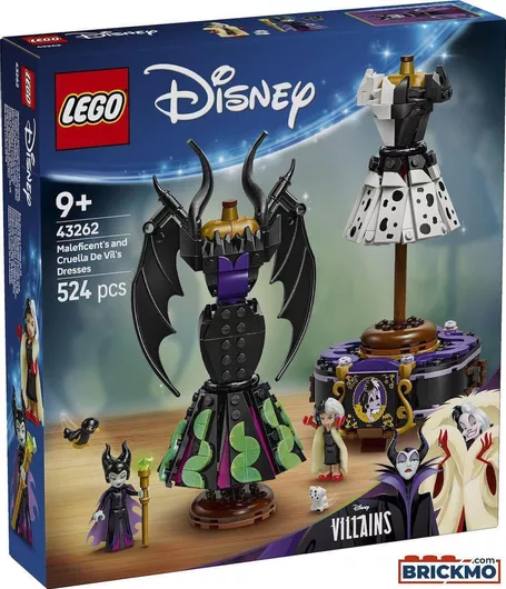 Lego Disney Maleficent's And Cruella De Vil's Dresse για 9+ Ετών 524τμχ.
