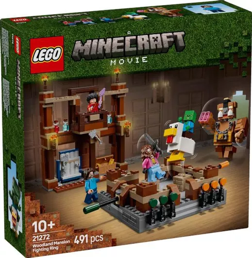 Lego Minecraft Woodland Mansion Fighting Ring για 10+ Ετών 491τμχ