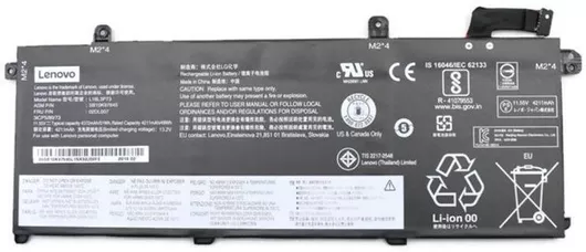 Lenovo Genuine Battery for ThinkPad T43s T490 T495