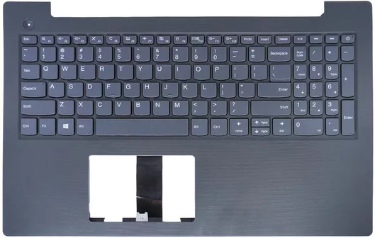Πληκτρολόγιο Laptop Laptop Keyboard Palmrest Lenovo Ideapad V130-15 V130-15igm V130-15ikb 81hn 81hl 81ax 5cb0r28201 5cb0r28214 5cb0r28196 Us Gray Κωδ.40979uspalm