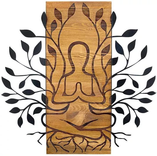 Διακοσμητικό Τοίχου Wallity από Μέταλλο 58x57.5cm 8683743680290