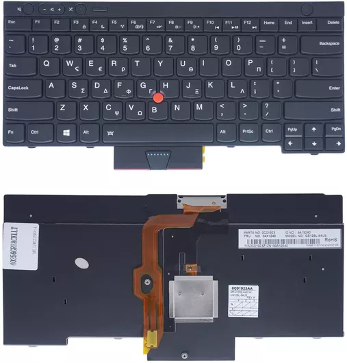 Πληκτρολόγιο Laptop Ελληνικό-greek Laptop Ibm L430 L530 T430 T430i T430s T530 T530i W530 X230 X230i X230t Ibm 04w3025 04x1201 04x1274 04x1315 04x1353 04y0490 0b36031 0c01885 0c01957 0c01997 Gr Backlit Κωδ.40256grbacklit