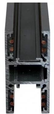 Gekas Ράγα Στερέωσης για Φωτιστικά Μαύρη 43-000721