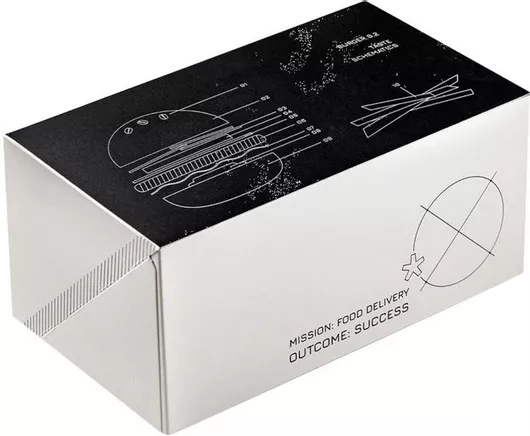 Κουτιά Burger Ready Σετ 100 Χάρτινα 21x12.5x10cm