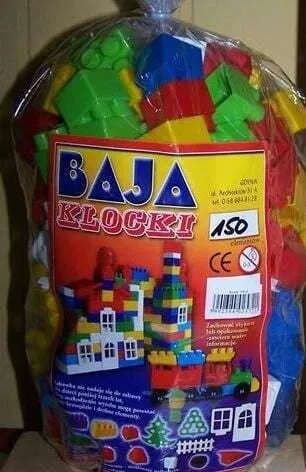 Τουβλάκι Baja για 3+ Ετών 150τμχ