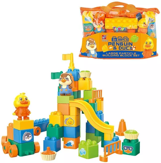 Τουβλάκι ToyMarkt για 3+ Ετών 38τμχ.