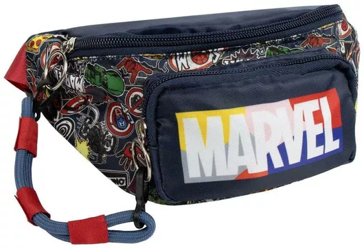 Παιδικό Τσαντάκι Μέσης Avengers Μαύρο