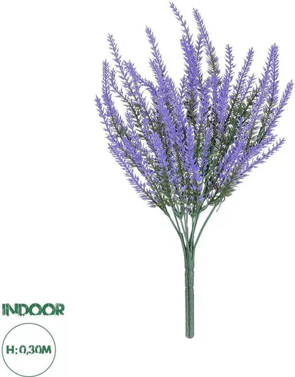 Τεχνητό Φυτό Globostar Artificial Garden Calibrachoa Branch 21062 Διακοσμητικό Κλαδί Καλιμπραχόα Σετ 2 Τεμάχια Φ15 X Υ90cm