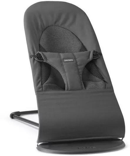 Relax Μωρού BabyBjorn Χειροκίνητο Balance Soft Dark Grey για Παιδί έως 13kg