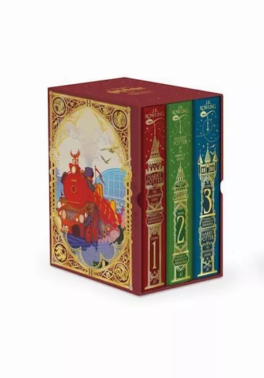Harry Potter 1-3 Box Set: Minalima Edition