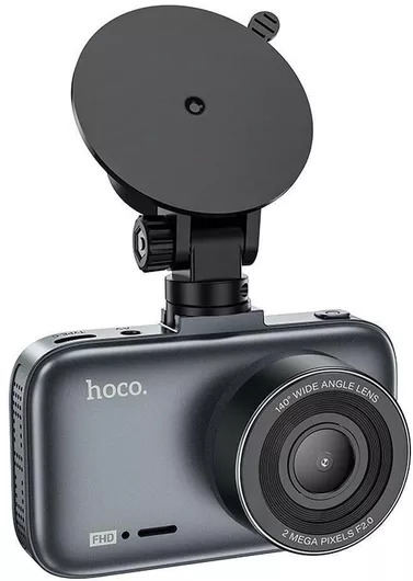 Κάμερα DVR Αυτοκινήτου Hoco DV5 με Οθόνη 3" για Παρμπρίζ με Βεντούζα