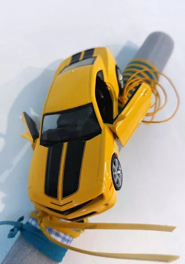 Πασχαλινή Λαμπάδα Flying Camaro LF090W Γκρι