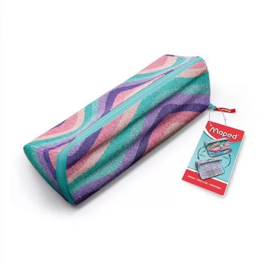 Maped Κασετίνα Βαρελάκι Διπλής Όψης Pastel Waves