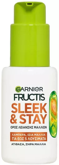 Garnier Fructis Sleek & Stay Serum Λείανσης για Ξηρά Μαλλιά με Κερατίνη 50ml