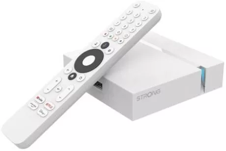 TV Box Strong LEAP-S3+ V2 4K UHD με WiFi USB 2.0 2GB RAM & 2GB Αποθηκευτικό Χώρο  Android & Google Assistant