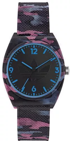 Ανδρικό Ρολόι adidas Street Project Two Μπαταρίας  Μαύρο Χρώμα