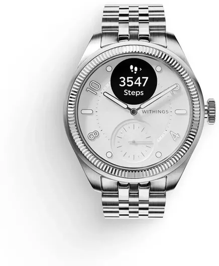 Withings Scanwatch Nova Brilliant Titanium 39mm με Παλμογράφο Titanium-Grey