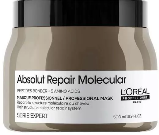 Μάσκα Μαλλιών L'Oréal Professionnel Serie Expert Absolut Repair Molecural για Επανόρθωση 500ml