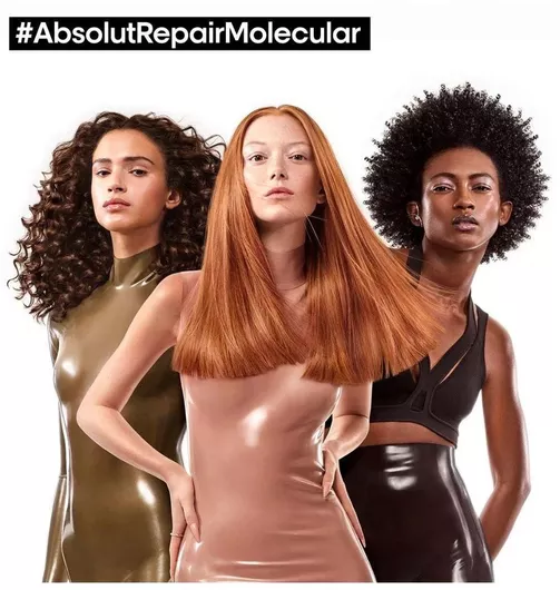 Μάσκα Μαλλιών L'Oréal Professionnel Serie Expert Absolut Repair Molecural για Επανόρθωση 500ml