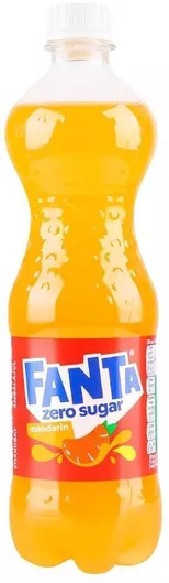 Αναψυκτικό Fanta Mandarin Zero με Ανθρακικό, Χωρίς Ζάχαρη 500ml