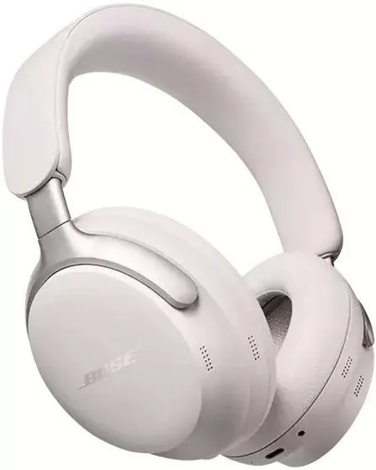 Bose Quietcomfort Ultra Ασύρματα/Ενσύρματα Over Ear Ακουστικά με 24 ώρες Λειτουργίας White Smoke