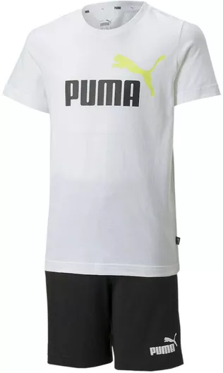 Puma Παιδικό Σετ με Σορτς Καλοκαιρινό 2τμχ Λευκό