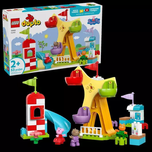Lego Duplo Peppa Pig: Funfair για 2+ Ετών 53τμχ.