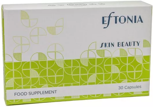 Dermageria Eftonia Skin Beauty Ειδικό Συμπλήρωμα Διατροφής 30 κάψουλες