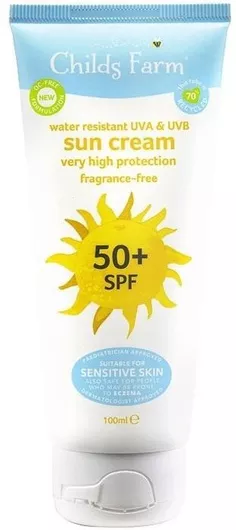 Παιδικό Αντηλιακό Γαλάκτωμα Childs Farm Αδιάβροχο SPF50 100ml