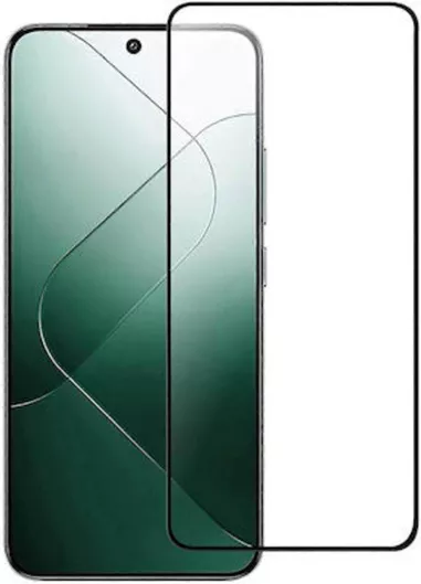 Tempered Glass Μαύρο (Xiaomi 14T, Xiaomi 14T Pro)
