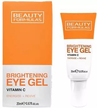 Beauty Formulas Brightening Gel Ματιών για Λάμψη με Βιταμίνη C 20ml