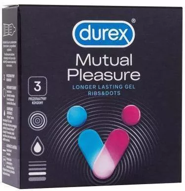 Προφυλακτικά Durex Mutual Pleasure 3τμχ