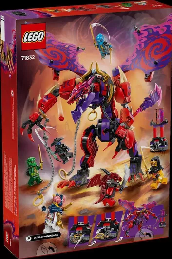 Lego Ninjago Thunderfang Dragon Of Chaos για 8+ Ετών 668τμχ
