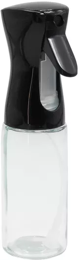 Δοχείο Λαδιού Keskor Σπρέι Γυάλινο 220ml Μαύρο