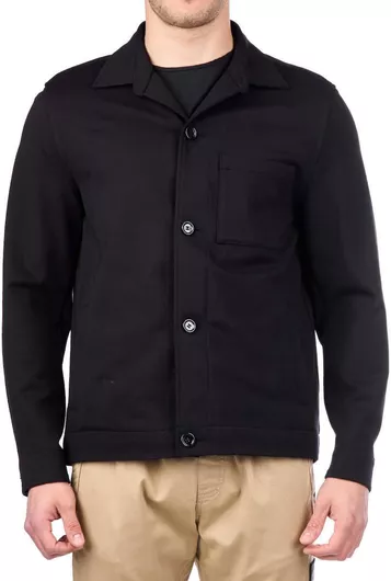Hugo Boss Overshirt Πουκάμισο Μαύρο