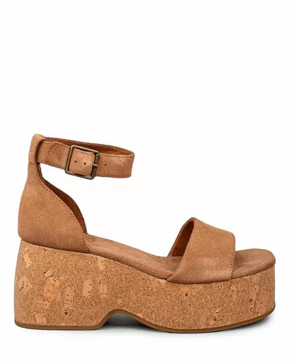 Toms Καλοκαιρινές Γυναικείες Πλατφόρμες Καφέ